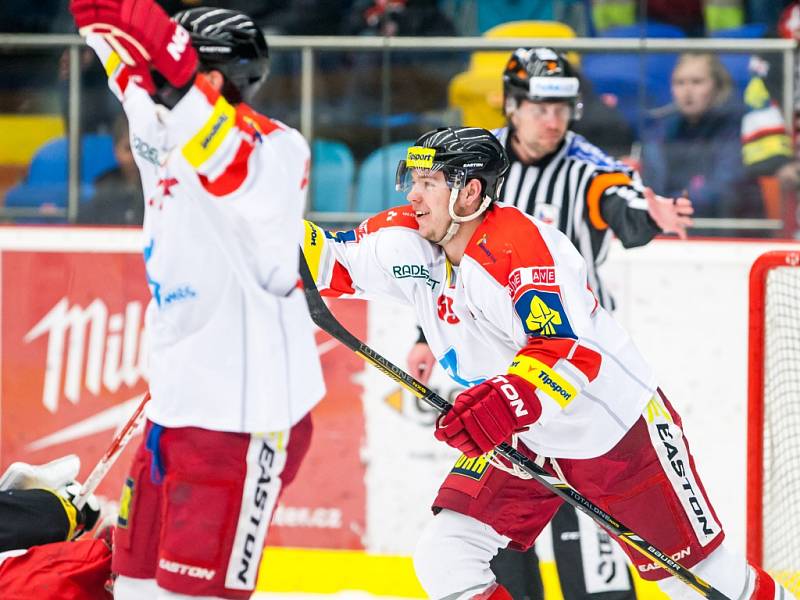 Tipsport extraliga ledního hokeje: Mountfield HK - HC Olomouc.