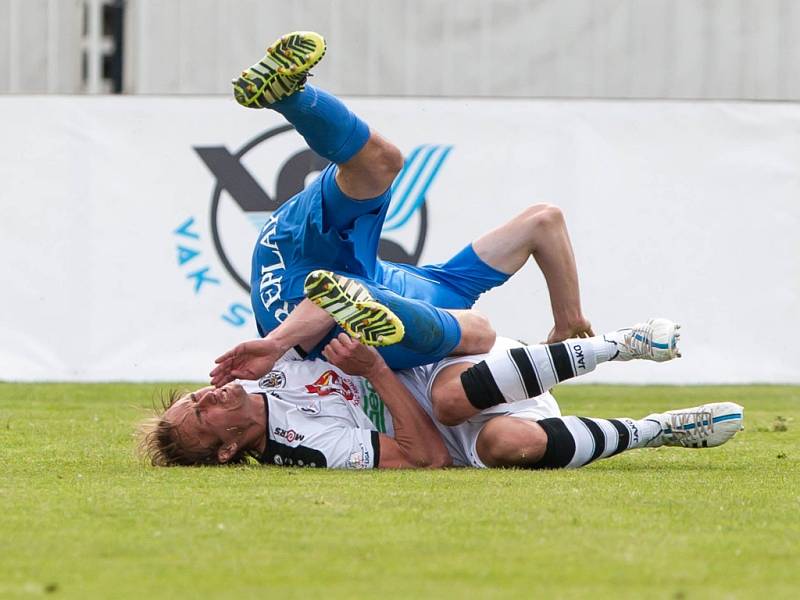 Fotbalová Synot liga: FC Hradec Králové - FC Baník Ostrava.