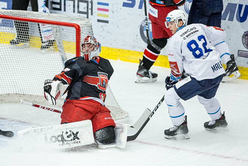 Hokejová extraliga: Mountfield HK - HC Škoda Plzeň.