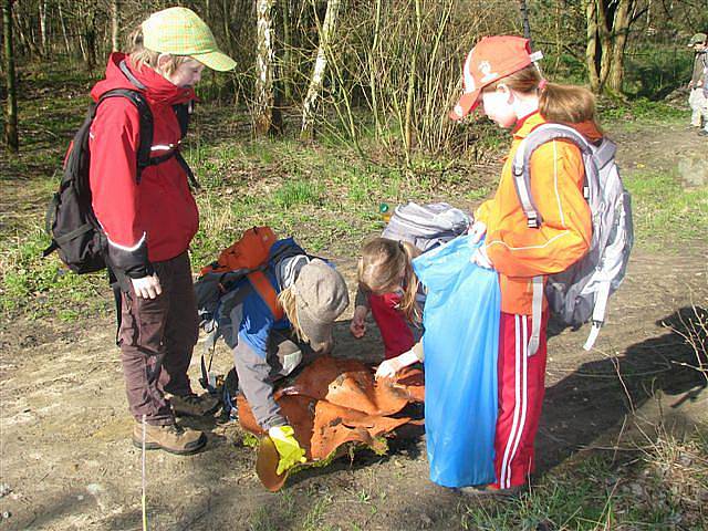 Jarní brigáda na Plachtě v sobotu 17. dubna 2010.