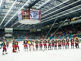 Tipsport extraliga ledního hokeje: Mountfield HK - BK Mladá Boleslav.