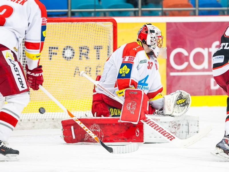 Tipsport extraliga ledního hokeje: Mountfield HK - HC Olomouc.