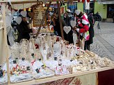 Vánoční trhy na královéhradeckém Masarykově náměstí.