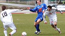 Fotbal, II. liga: Ústí nad Labem - Hradec Králové (15. března 2009)