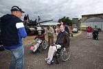 Akce Open Skies for Handicapped na královéhradeckém letišti.