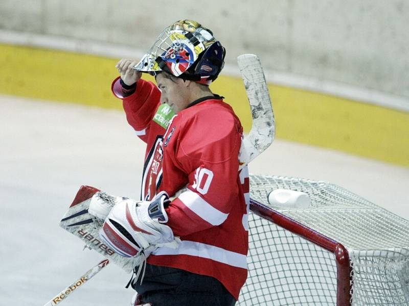 Hokejová European Trophy: Mountfield HK - HC Kometa Brno.