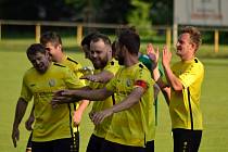 Fotbalisté Dolní Kalné si v pohárovém předkole poradili s favoritem z Kunčic a na konci srpna doma v dalším dějství přivítají rivala z Vrchlabí.