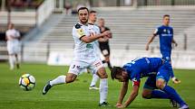 Fotbalová Fortuna národní liga: FC Hradec Králové - FC Sellier & Bellot Vlašim.