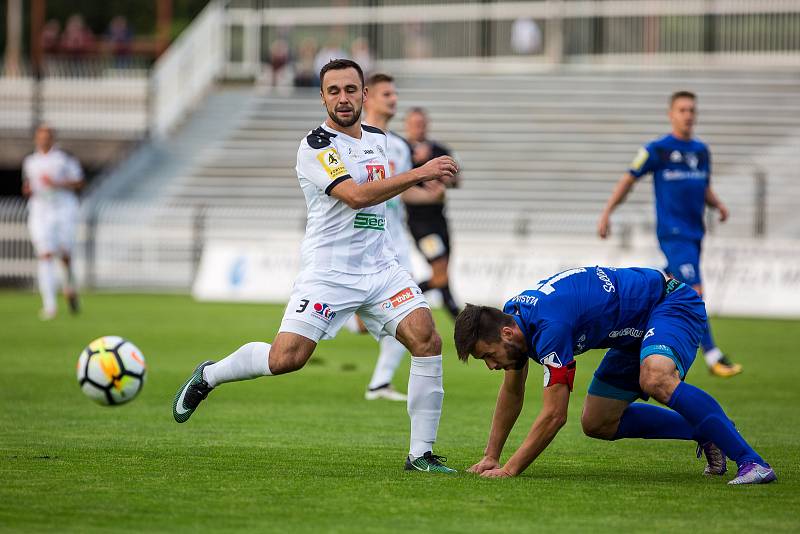 Fotbalová Fortuna národní liga: FC Hradec Králové - FC Sellier & Bellot Vlašim.