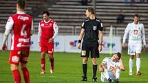 Fotbalová FORTUNA:NÁRODNÍ LIGA: FC Hradec Králové - FK Pardubice.