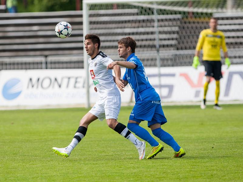 Fotbalová Synot liga: FC Hradec Králové - FC Baník Ostrava.