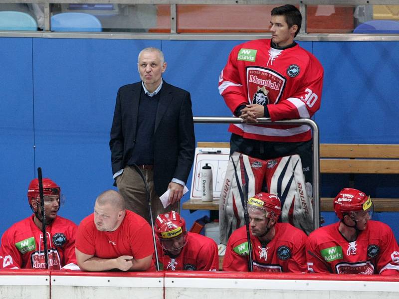 Hokejová European Trophy: Mountfield HK - Kärpät Oulu.