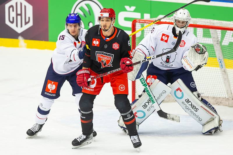 Hokejová Liga mistrů, skupina G: Hradec Králové - Eisbären Berlín.