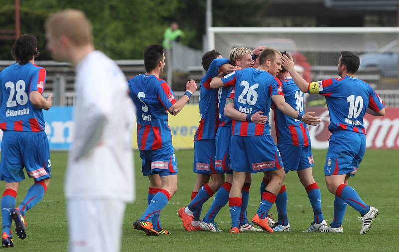 Fotbalová I. Gambrinus liga: FC Hradec Králové - FC Viktoria Plzeň.