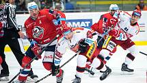 Hokejová extraliga: Mountfield HK - HC Dynamo Pardubice.