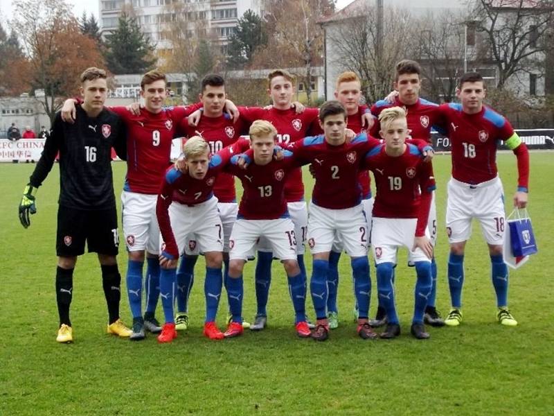 Fotbalová příprava reprezentačních výběrů kategorie U16: Česká republika - Německo.