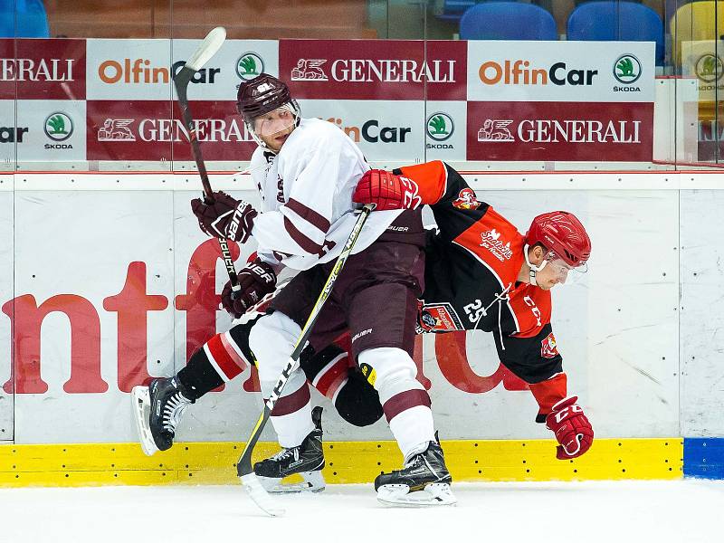 Hokejový Mountfield Cup: Mountfield HK - HC Sparta Praha.