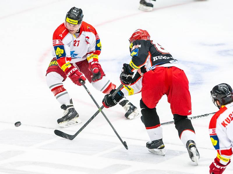 Tipsport extraliga ledního hokeje: Mountfield HK - HC Olomouc.