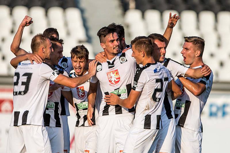 Fotbalová FORTUNA:NÁRODNÍ LIGA: FC Hradec Králové - MFK Chrudim.