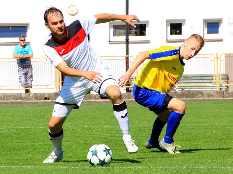 Fotbalový Pohár hejtmana Královéhradeckého kraje: SK Dobruška - TJ Sokol Třebeš.