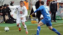 Fotbalová I. Gambrinus liga: FC Hradec Králové - FC Baník Ostrava.