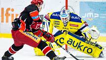 Hokejová extraliga: Mountfield HK - Aukro Berani Zlín.