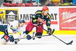 Tipsport extraliga ledního hokeje: Mountfield HK - Bílí Tygři Liberec.