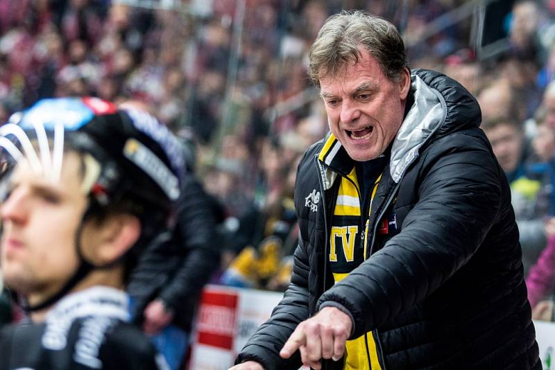 Hokejová extraliga: Mountfield HK - HC Verva Litvínov.