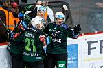 Předkolo hokejového Generali play off Tipsport extraligy: Mountfield HK - HC Energie Karlovy Vary.