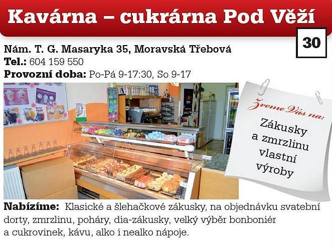 Kavárna – cukrárna Pod Věží