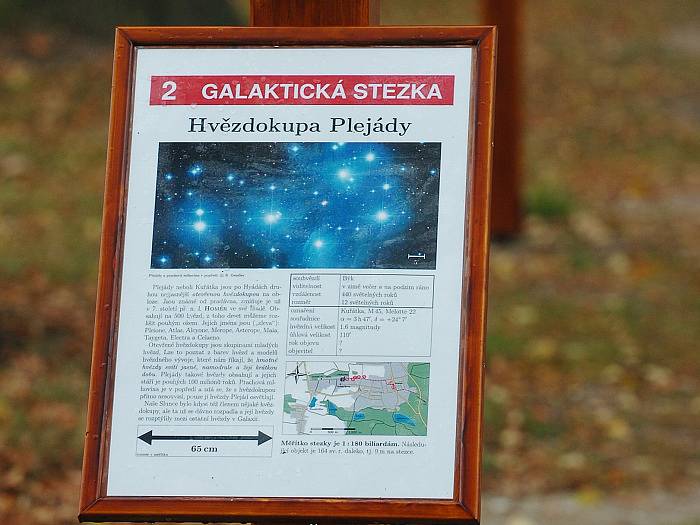 Hvězdárna, galaktická stezka