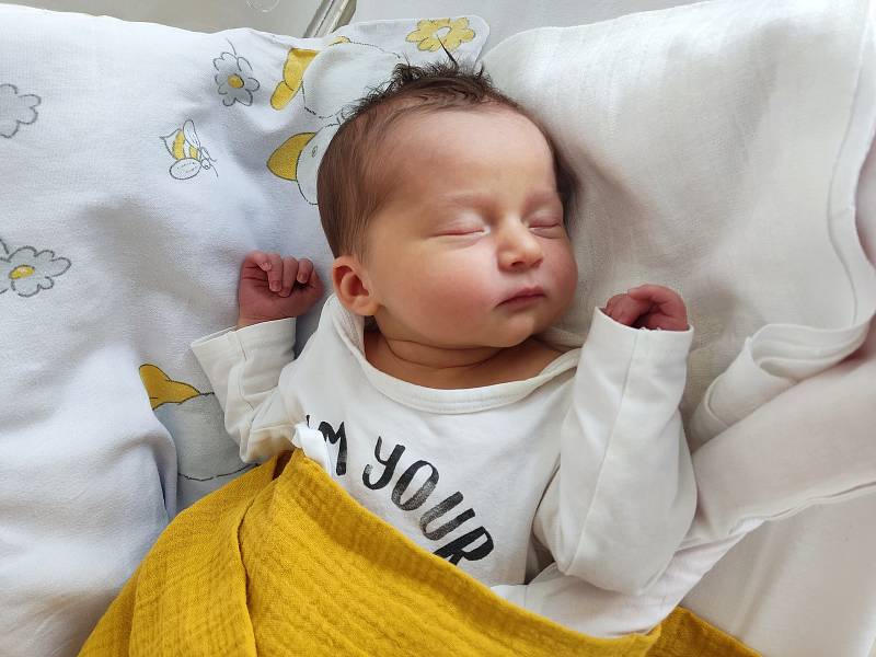 ANNA MRÁZKOVÁ se narodila 26. června v 1.40 hodin. Velkou radost udělala sbvým rodičům Karolíně Štěpánové a Janu Mrázkovi z Domašína. Tatínek byl u porodu výborný.