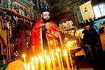 Oslava pravoslavných Vánoc ve čtvrtek 7. ledna 2010.