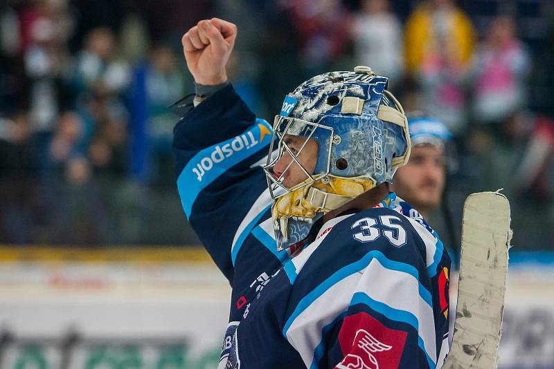 Generali play off hokejové Tipsport extraligy - 3. čtvrtfinále: Bílí Tygři Liberec - Mountfield HK.