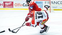 Hokejová extraliga: Mountfield HK - HC Olomouc.