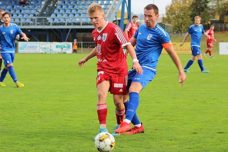 Letohrad (v modrém) - Nový Bydžov 3:3