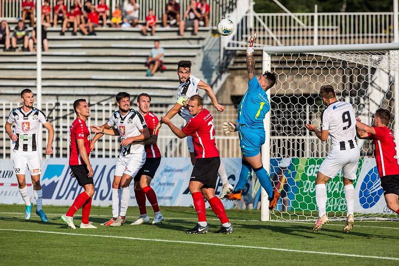 Fotbalová FORTUNA:NÁRODNÍ LIGA: FC Hradec Králové - MFK Chrudim.