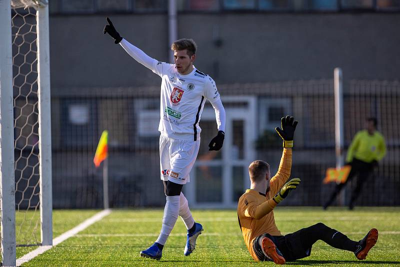 Zimní příprava fotbalistů: FC Hradec Králové - Loko Vltavín.