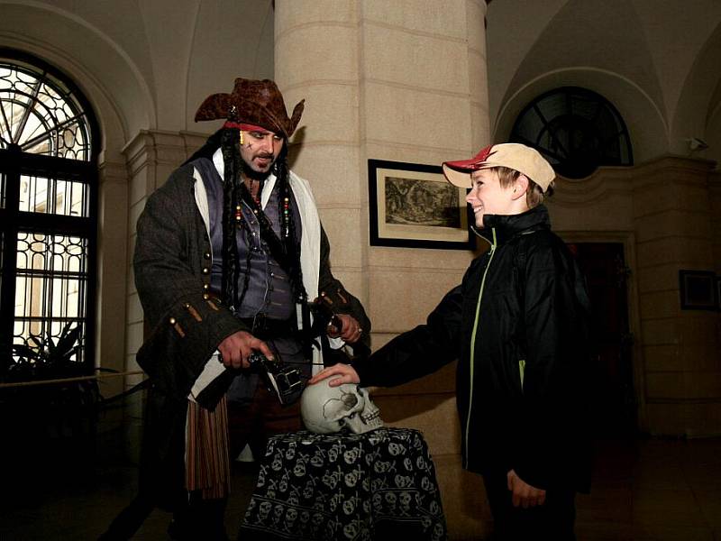 Halloween na zámku v Chlumci nad Cidlinou.