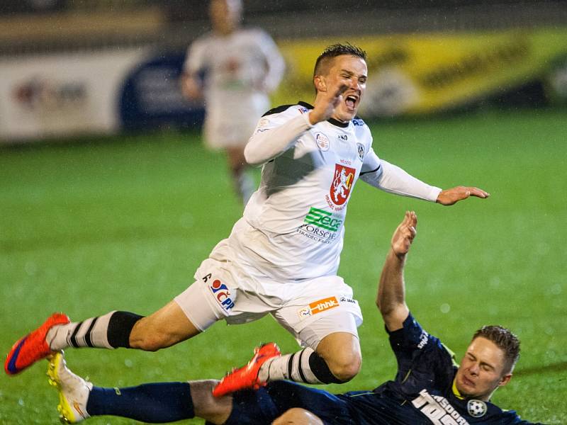 Fotbalová národní liga: FC Hradec Králové - FK Varnsdorf.