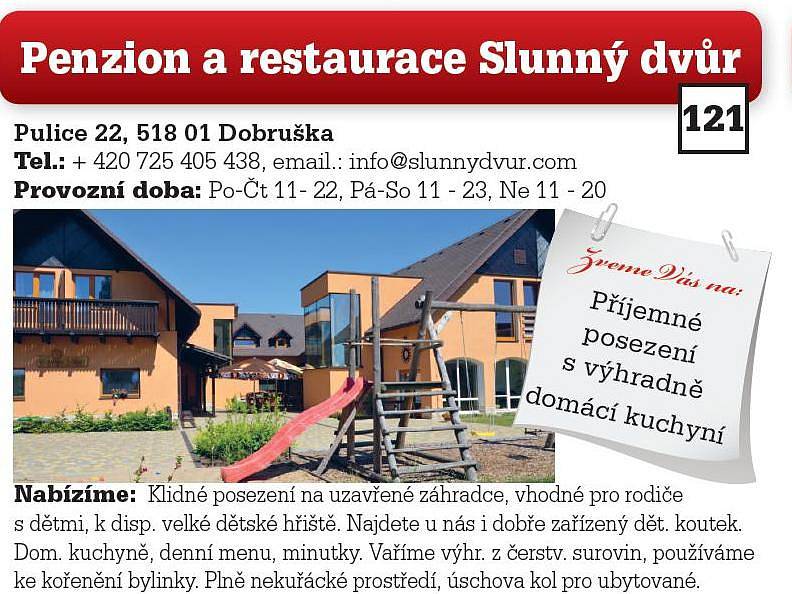 Penzion a restaurace Slunný dvůr