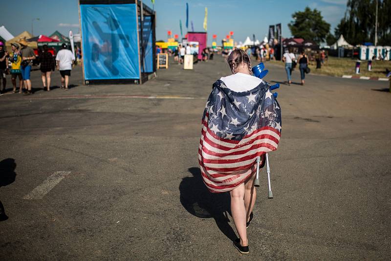 Na letišti v Hradci Králové začal 4. července 2018 dvacátý čtvrtý ročník festivalu Rock for People. Tradiční hudebnbní festival v Hradeckém festival parku. Vystoupily například Tři sestry či Vypsaná fixa