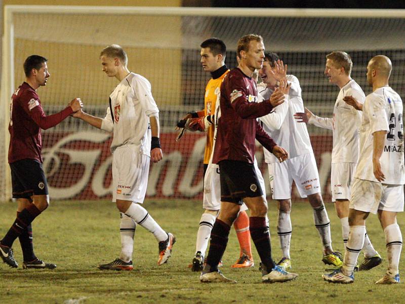 Fotbalová I. Gambrinus liga: FC Hradec Králové - AC Sparta Praha.