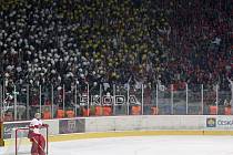 Hokejová extraliga: Mountfield HK - HC ČSOB Pojišťovna Pardubice.