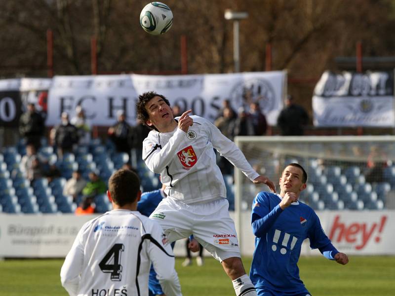 Fotbalová I. Gambrinus liga: FC Hradec Králové - FC Baník Ostrava.