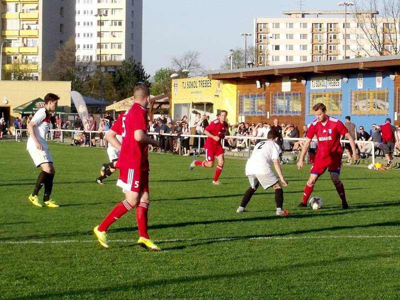 Krajský přebor fotbalistů: TJ Sokol Třebeš - SK Libčany.