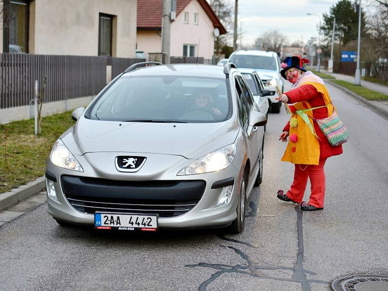 Masopustní veselice v Březhradě.