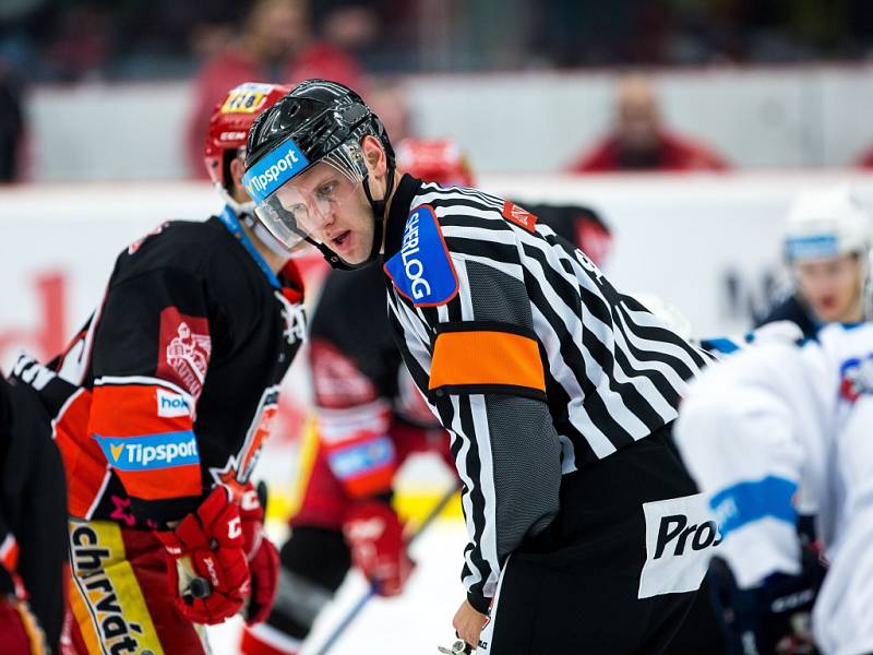 Hokejová extraliga: Mountfield HK - HC Škoda Plzeň.