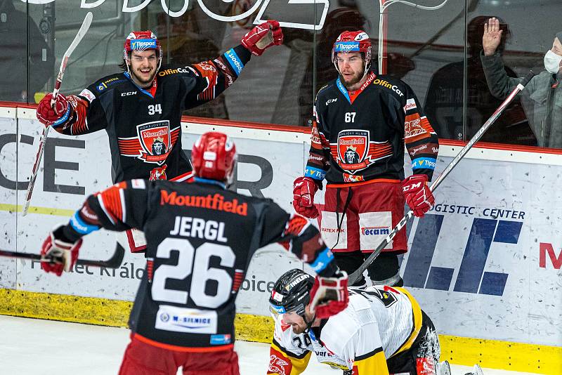 Generali play off Tipsport extraligy - osmifinále: Mountfield HK - HC Verva Litvínov.