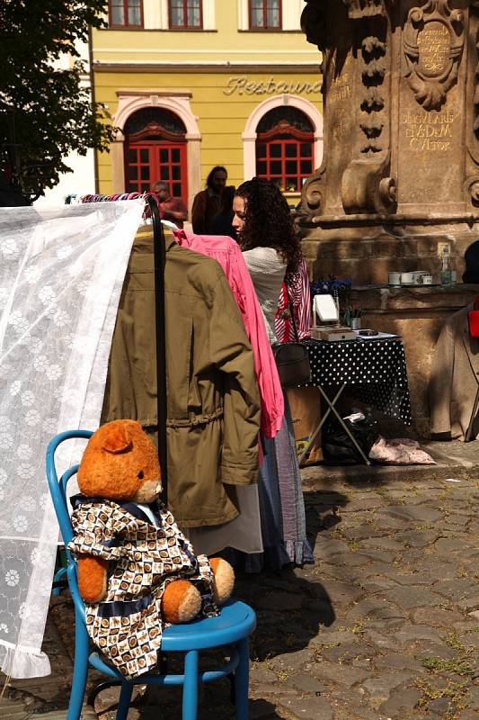 Sousedské slavností neboli Zaber Hradec! na Malém náměstí v Hradci Králové.